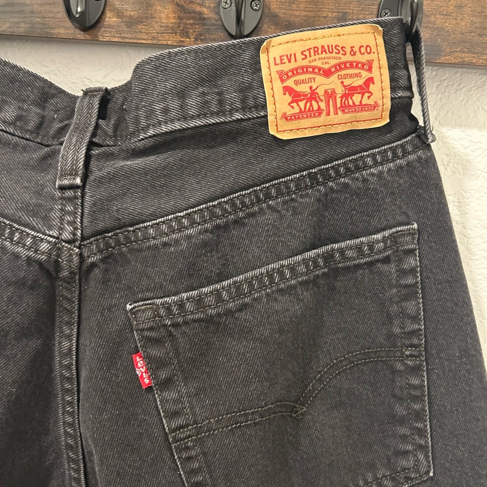 Levi's Women’s Black Baggy Jeans